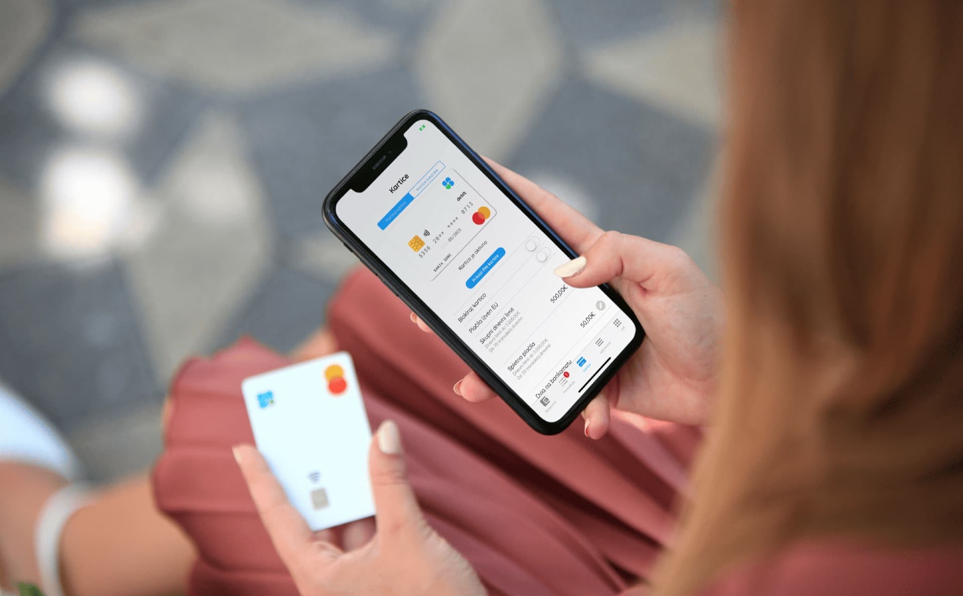 mBills wallet — in hand