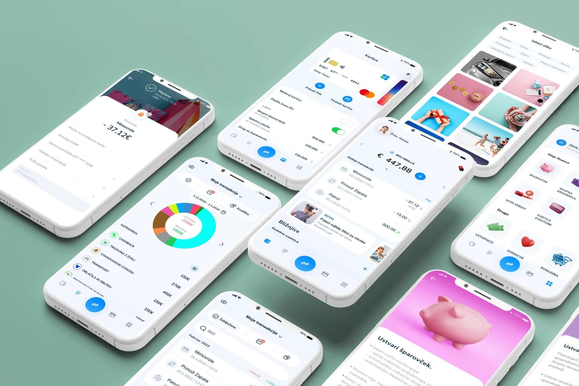 mBills wallet — brand presentation